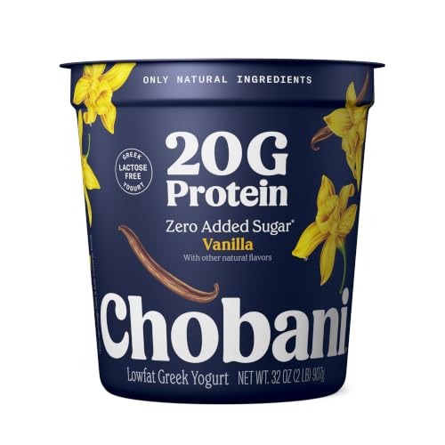 Chobani® 20g Protein Lowfat Greek Yogurt Vanilla 32oz