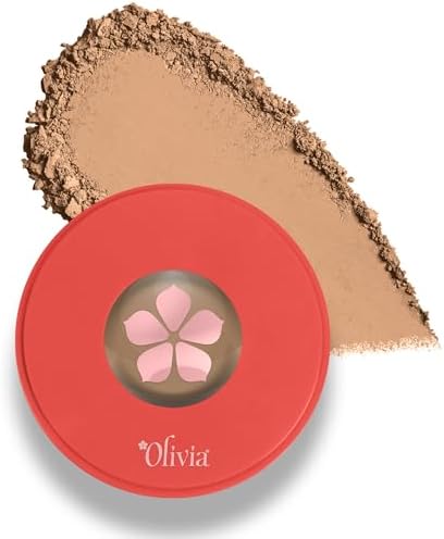 Olivia Skinsync Pan Cake 30g | Full Coverage Waterproof Makeup Base | Velvety Matte Finish | Hides Blemishes | Sweat-Resistant | UV Protection | Long-Lasting & Crease-Free Wear | 25 Creamy Beige