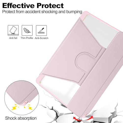 Funda para Samsung Galaxy Tab A9 Plus de 11" con Teclado y Soporte Multiángulo Color Rosa 2