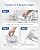 FilterLogic PF06 Pitcher Water Filter, Replacement for Brita® Classic 35557, OB03, Mavea® 107007, and Brita® Pitchers Grand, Lake, Capri, Wave, Amazon Basics® 10-Cup Pitcher, NSF Certified, 6 Pack