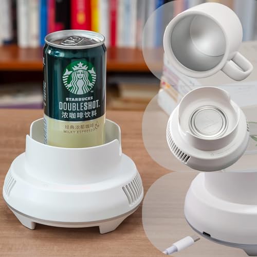 Calentador de café enfriador de tazas y calentador para escritorio 2 en 1 5