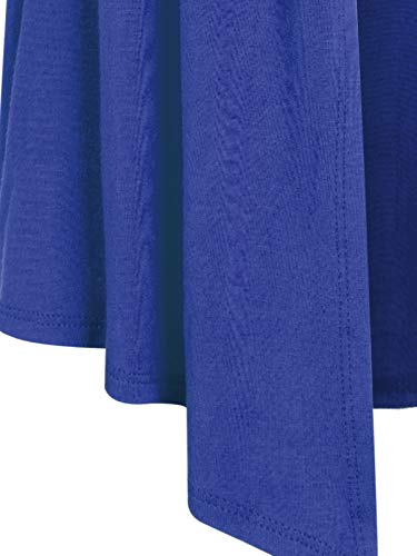 Image of MixMatchy Women's Lightweight Short Sleeve Draped Open Front Cardigan Vest