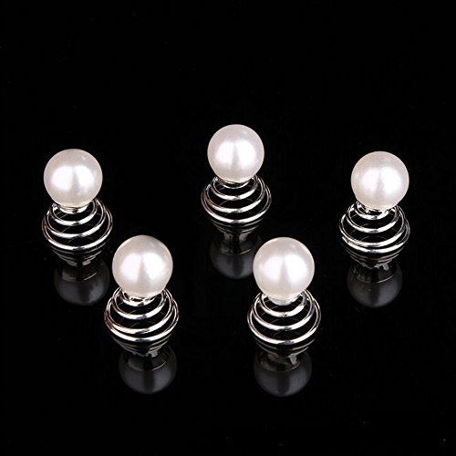 12 horquillas en espiral para el pelo para novia, para mujeres y niñas