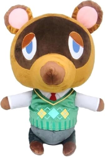 San Ei - Animal Crossing - Peluche Tom Nook - Nintendo licensed - 17 cm