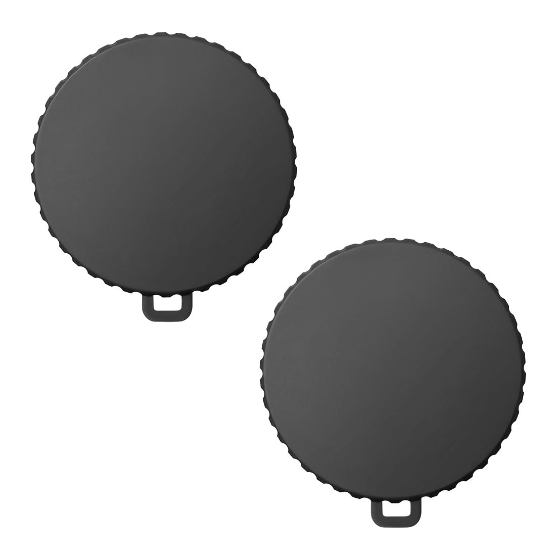 2 pz Copriobiettivo per Dji Osmo Action 4 e Action 3, Nero Copriobiettivo Flessibile Copriobiettivo Accessori Protettivi Compatibile con Dji Osmo Action, Previene Graffi e Polvere