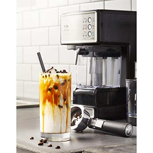Mr. Coffee Espresso and Cappuccino Maker | Café Barista , Silver