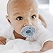 Ryan & Rose Cutie PAT Pacifier Teether (Stage 1, Blue)