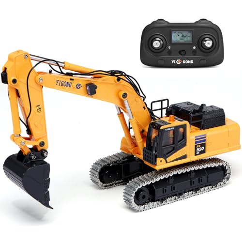 kolegend Profi-Metall Mini RC Bagger für Erwachsene...