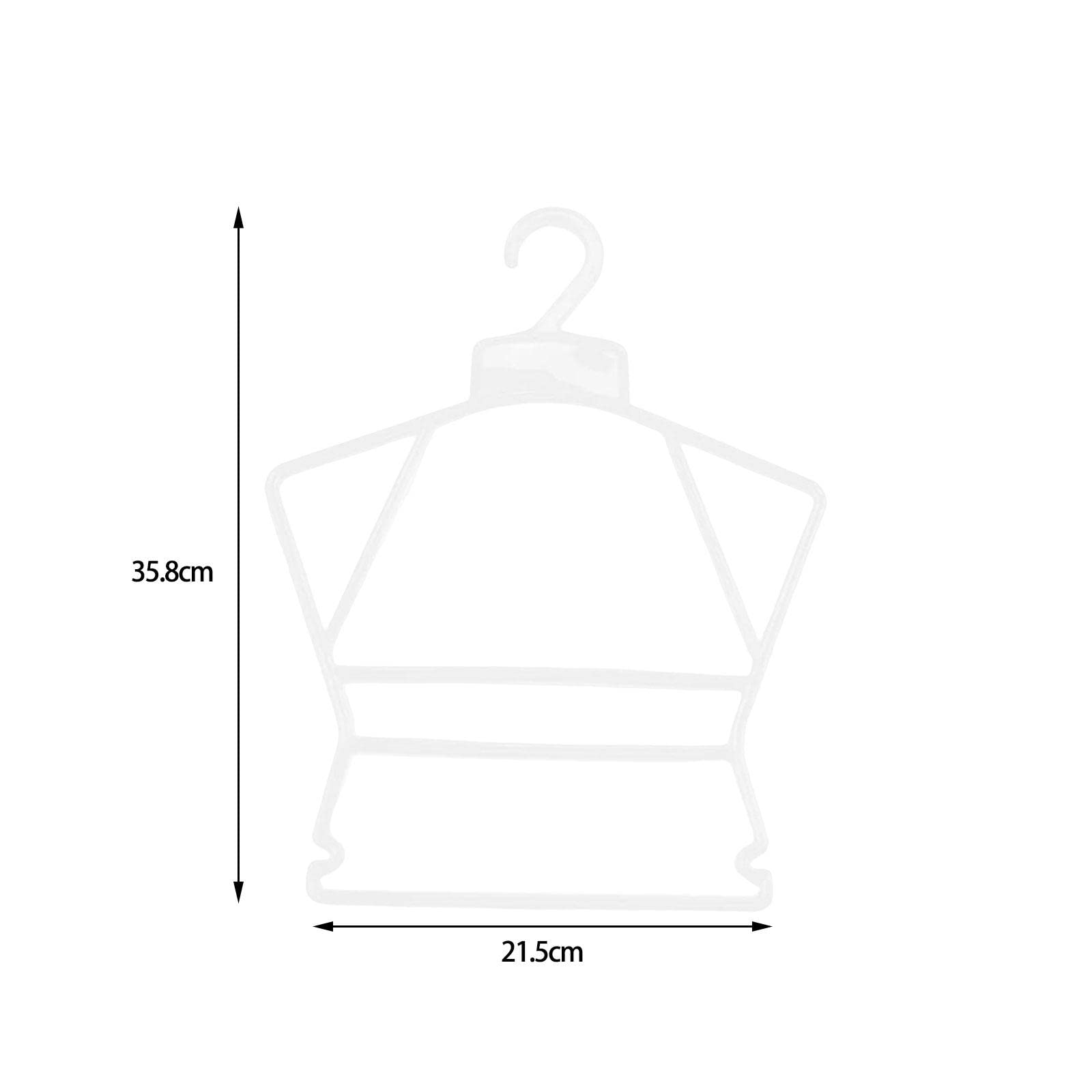 10 Piezas Perchas para Niños Percha Ropa Infantil Percha Bebe Percha de Madera Resistente para Pantalones Y Camisas Adecuada para Hogar Lavandería Arm, 6 Piezas