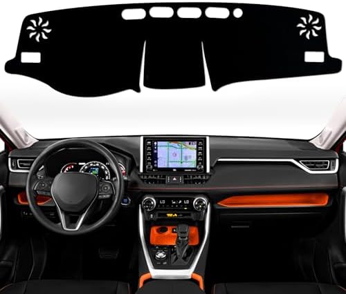 Dashboard Cover Dash Cover Mat Carpet for HONDA PILOT 2019-2024 Polyester Gray Dashboard Cover Dash Cover Mat Carpet for HONDA PILOT 2019-2024 Polyester Gray