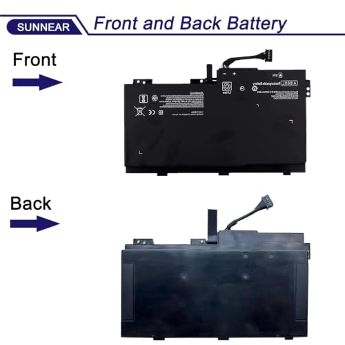 Image of 11.4V AI06XL Laptop Battery Compatible with HP ZBook 17 G3 Series Notebook HSTNN-LB6X HSTNN-C86C 808397-421 808451-001 808451-002 AIO6XL AI06096XL T7V67EA V1Q04UT 96Wh 8420mAh 6-Cell