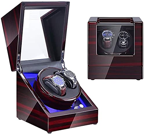 Caja automática para 2 relojes con LED y 4 modos de rotación 2