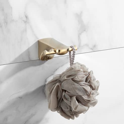Porte-brosse de toilette laiton or pour une routine moderne - 2