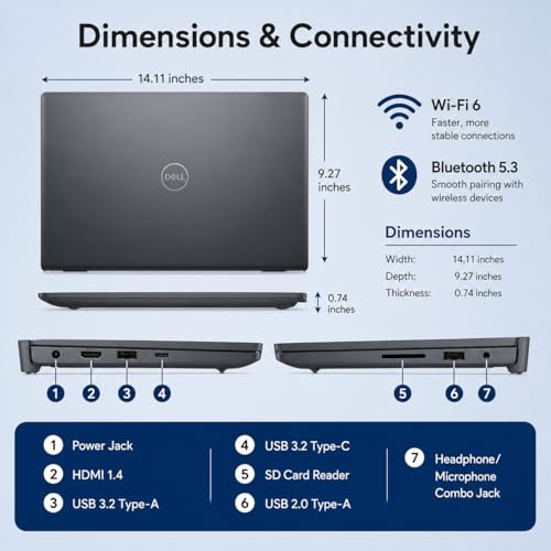 Dell 15 Touchscreen Laptop, Intel 13th Gen CPU, 16GB DDR5 RAM, 512GB SSD - image 8