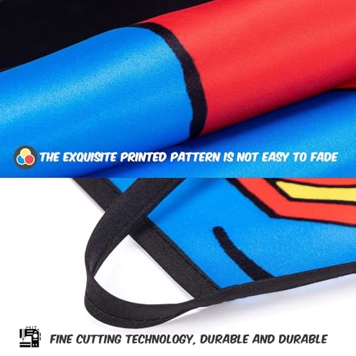 Cycorld Funny Apron Valentine's Gifts: Christmas Kitchen Gift for Couples Xmas BBQ Party Funny Novelty Set for Him Her(2pcs Superman + Wonder Woman Aprons)