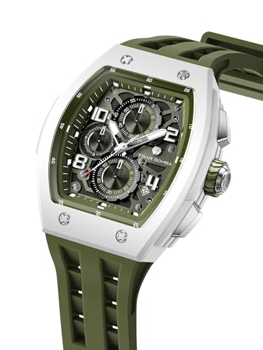 Image of TSAR BOMBA Mens Watch for Men Waterproof Men's Wrist Watches Gift for Men