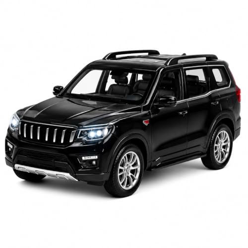Image of Amisha Gift Gallery Scorpio N Diecast Model 1:32 Pull Back Car Toy for Boys Kids Sturdy Metal Miniature Model Toy Vehicle for Kids Realistic Design with Smooth Action Premium Collectible Toy