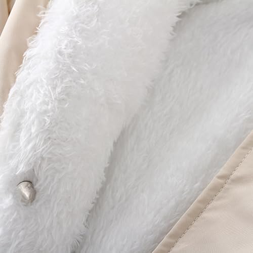 Baby Girls Panda Hooded Puffer Jumpsuit Jacket Zip Up Footed Thick Padded Coat with Gloves Toddler Boys Cute Snowsuit3