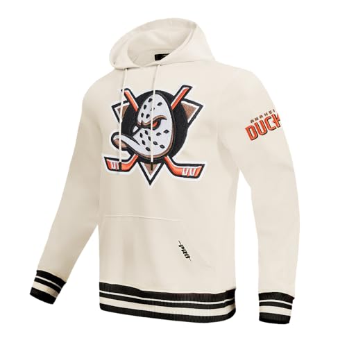Image of Pro Standard Men's NHL Retro Classics Brushed Back French Terry Pull Over Hoodie
