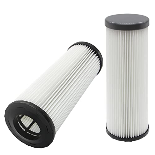 Aolleteau F1 HEPA Filter Compatible with Dirt Devil Bagless Upright Cleaner Models Extra Lite, Breeze, Featherlite, Jaguar, Platinum Force Vision, Scorpion and Vision (2 Pack)
