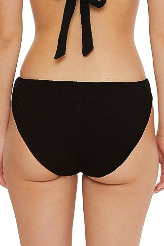 Trina Turk Women's Black Sands Hipster Bikini Bottom, Cheeky Coverage, Swimwear Separates2