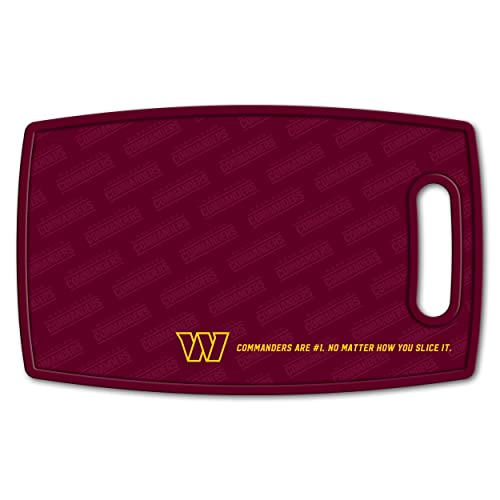 Image of YouTheFan NFL Washington Commanders Logo Series Cutting Board