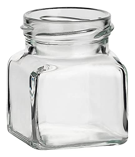 gouveo Set di 12 barattoli per conserva da 106 ml Manici con