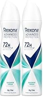 Rexona Women Shower Fresh Advanced Protection Antiperspirant 220 mL (Pack of 2)