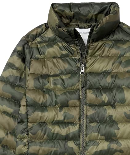 Image of Amazon Essentials Boys and Toddlers' Lightweight Water-Resistant Packable Puffer Jacket