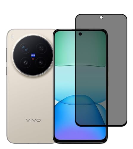Image of ZARALA Privacy Tempered Glass Screen Protector for Vivo X300 Pro (6.78 Inch) with Edge-to-Edge Protection Coverage and Easy Installation kit, Pack