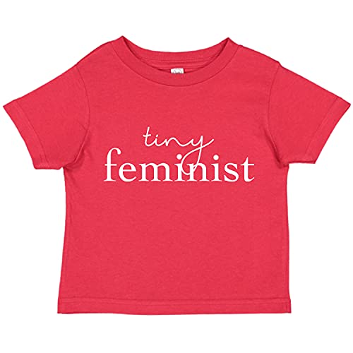 Tiny Feminist Baby Tee Shirt | 100% Cotton Infant & Toddler | Women's Day | Female Rights | Assorted Colors & Sizes (140)