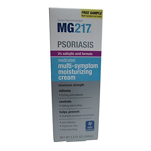 MG 217 Medicated Salicylic Acid Formula Multi-Symptom Cream,net wt 3.5 fl oz/ 3 Count by MG