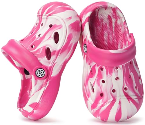 Image of KVbabby Toddler Kids Clogs for Boys Girls | Little Kids Slip on Slides,Children Garden Shoes,Toddler sandals,Water Clogs,Lightweight,Non-Slip,Soft,Flexible,Comfortable