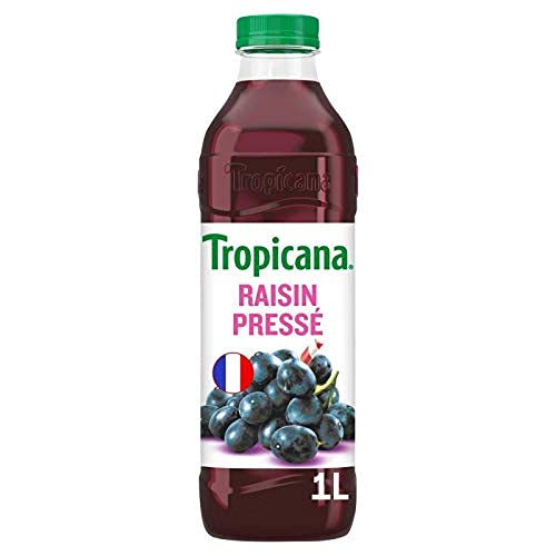 Tropicana – Zumo puro de uva Languedoc 1 l – 4 unidades