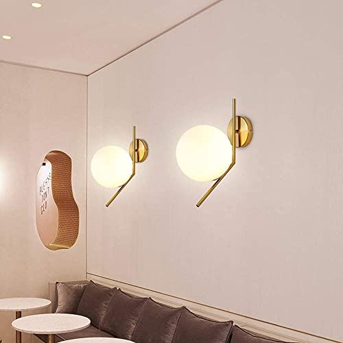 Image of Frosted Elegant Wall Light | Decorative Wall Lamp Fixture | Living Room Bedroom Dining Area Cafe Bar Restaurant Use | Modern Home Decor Wall Mounted Light | Without Bulb Fixture
