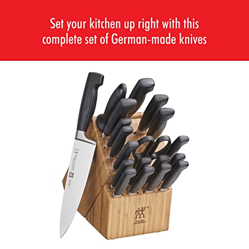 Zwilling Four Star 20-Pc Knife Block Set #TOP1