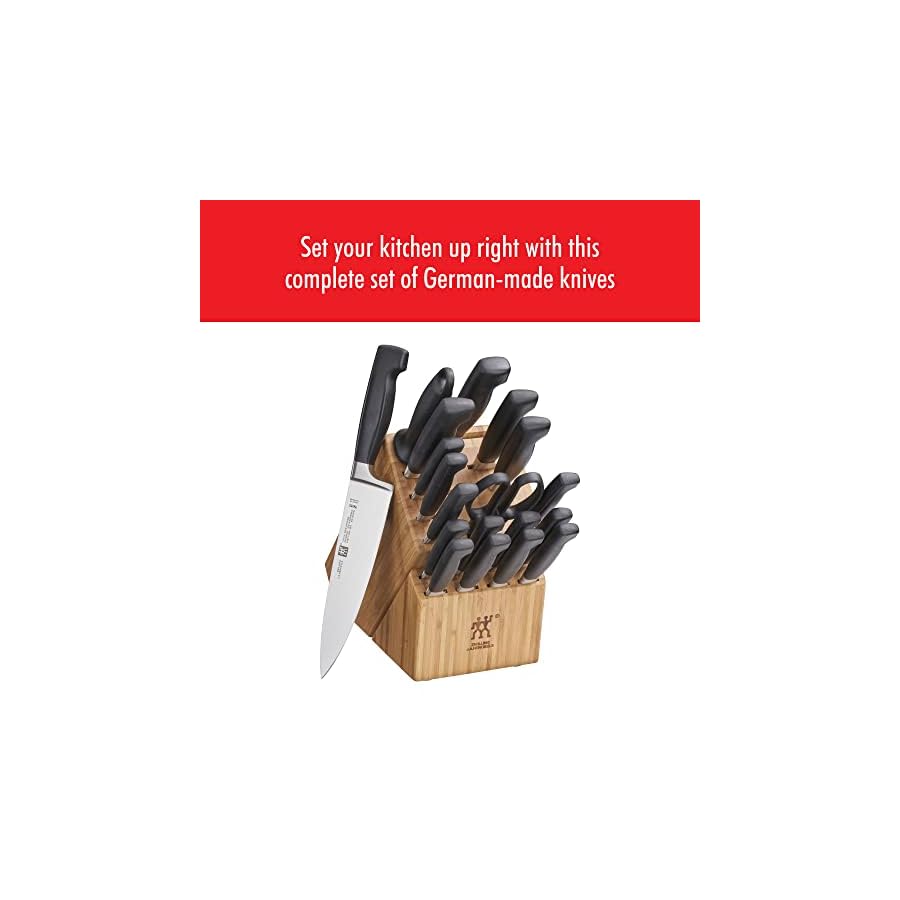 ZWILLING Four Star 20-pc Knife Block Set
