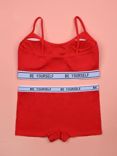 Teen Girls Cotton Underwear Comfortable And Breathable Panties Solid Color Panties For 8-11 Years3