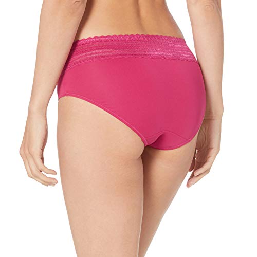 Image of Warner's womens No Pinching No Problems Dig-free Comfort Waist With Lace Cotton Hi-cut Rt2091p