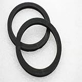 Wnuanjun 2 stücke 4.0MM Bis 5.0MM Lautsprechereinheit Adapter Ring für Bluetooth Kopfhörer DIY-Lautsprecher-Reparatur-Teil-Headset-Treiber Kunststoffring
