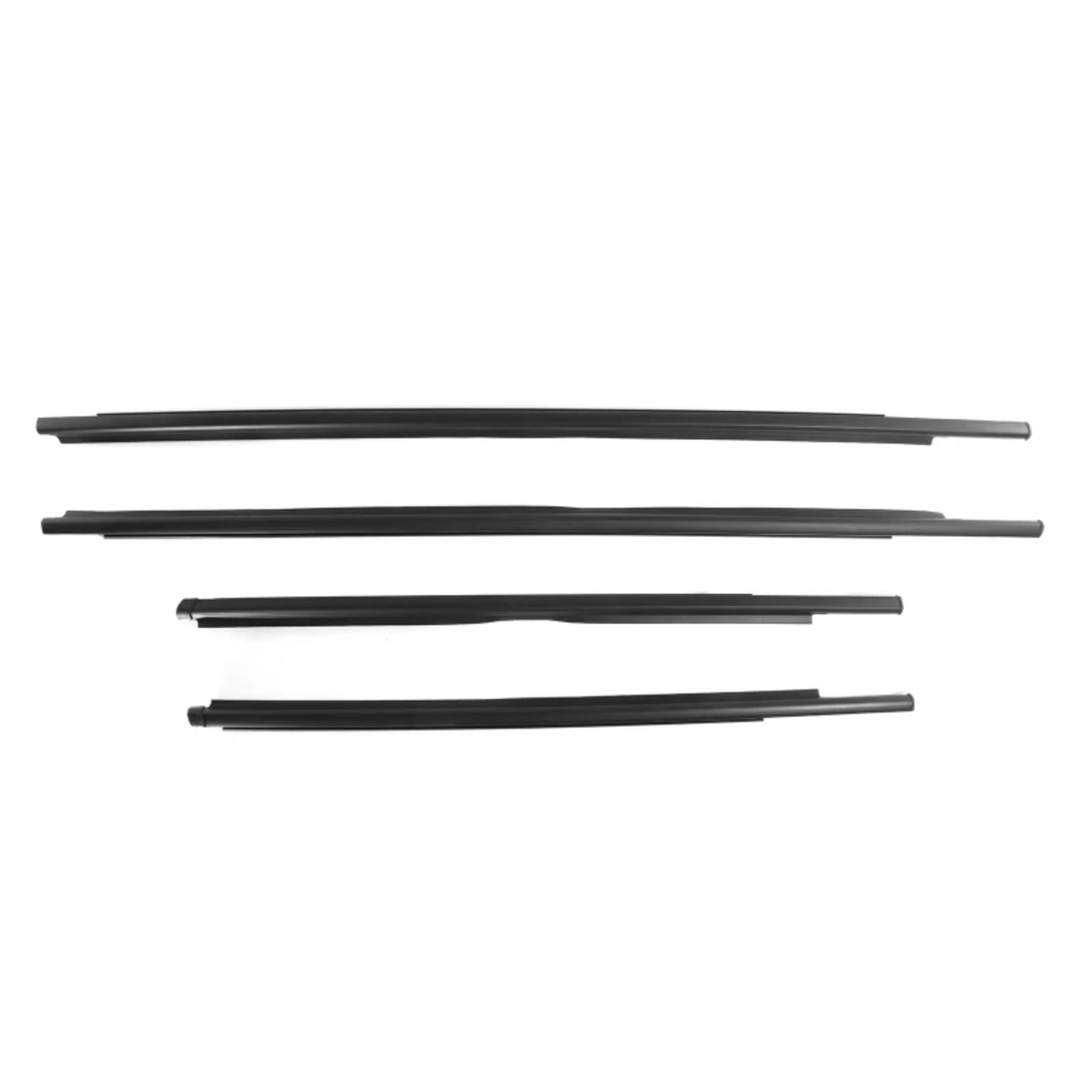 Car Window Seal Strip Compatible with Toyota for Yaris Sedan 4-Door 2007-2015 2016 Car Window Glass Weatherstrip Trim Waterproof Seal Strip 68160-52150