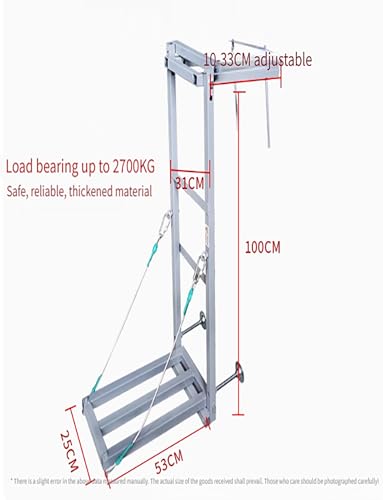 Outil de levage robuste avec échelle murale pour climatiseur - 7