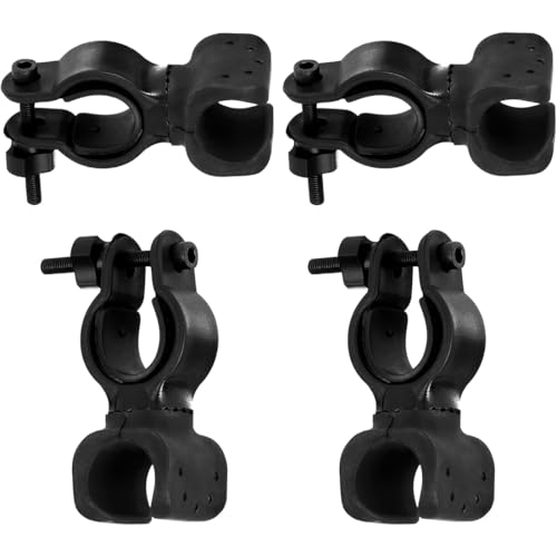 Support de Canne de Marche, 2 Pièces Support de Canne pour Fauteuil Roulant, Porte Canne pour Déambulateur, Support de Béquille Polyvalent, pour Béquilles,...