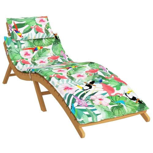Coussin de chaise longue antidérapant matelas de jardin doux