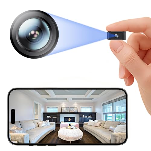 Mini Indoor Wireless WiFi Camera Small Home Security Cameras Tiny Body Small Outdoor Camara Nanny...