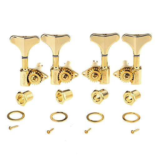 WILKINSON 2R2L 201 RATIO BASS TUNERS MACHINE HEADS TUNING PEGS KEYS