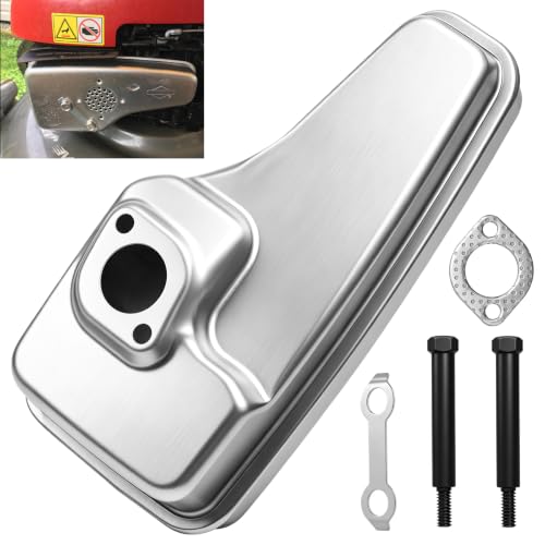 692038 Lo-Tone Muffler/Exhaust Muffler Compatible with B&S 6 HP Quantum Engines or 625-675 Series Engines and Toro Models - with Shoulder bolts