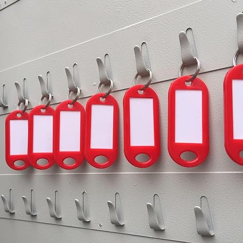 GLDWEY Key Storage Cabine 300-600 Position Key Cabinet Lock Box Wall Mounted Steel Key Organizer Position Key Cabinet Lock Box Wall Mounted Steel Key Organizer with Safety Lock(Size:500)