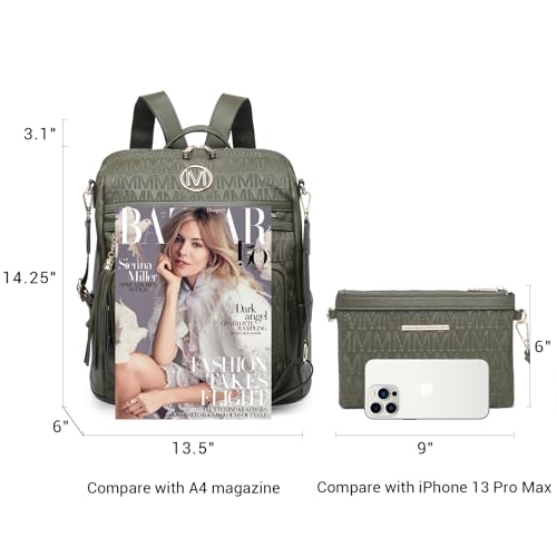 MKP COLLECTION Women's Women Fashion Backpack Purse Rucksack Backpacks (pack of 1)