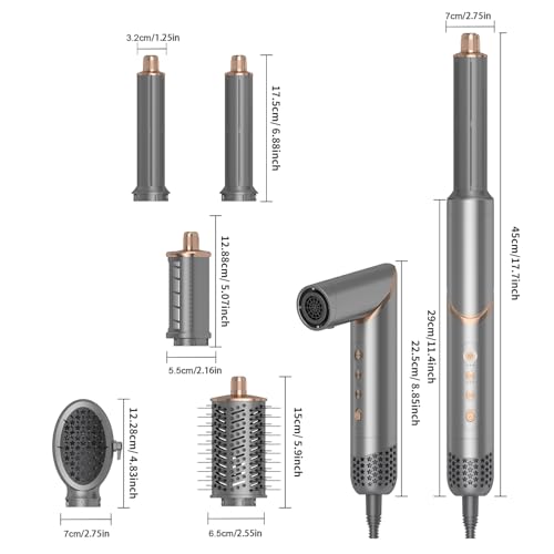 5-in-1 Multi-Attachment Air Styler—Budget Airwrap Alternative — view 8